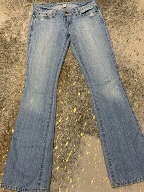 Abercrombie & Fitch Vintage Y2K 2006 Denim Jeans Size 2L